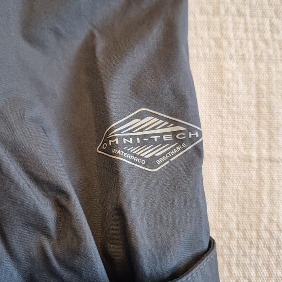 Columbia boys size XXS or 4/5 gray omni-tech waterproof tear away pants, EUC - Picture 2 of 10